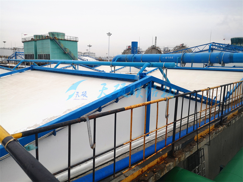 滨州滨化集团污水池加盖项目