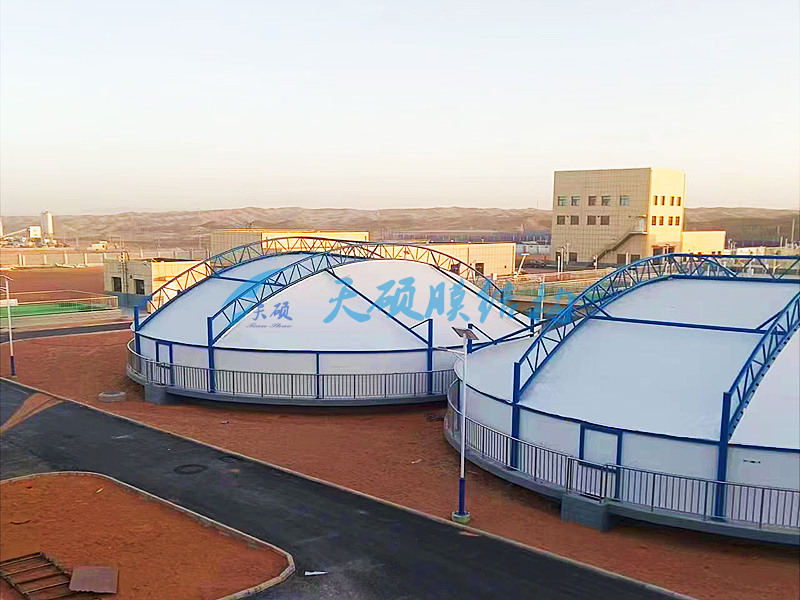 甘肃白银污水池加盖项目