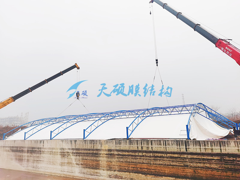 辽宁抚顺污水池加盖项目